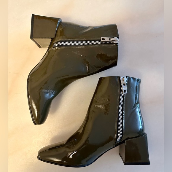 LOQ Lazaro ankle boot - patent bosque green size 37 - Picture 4 of 6